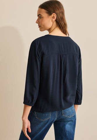 CECIL Tunika in Unifarbe in Blau