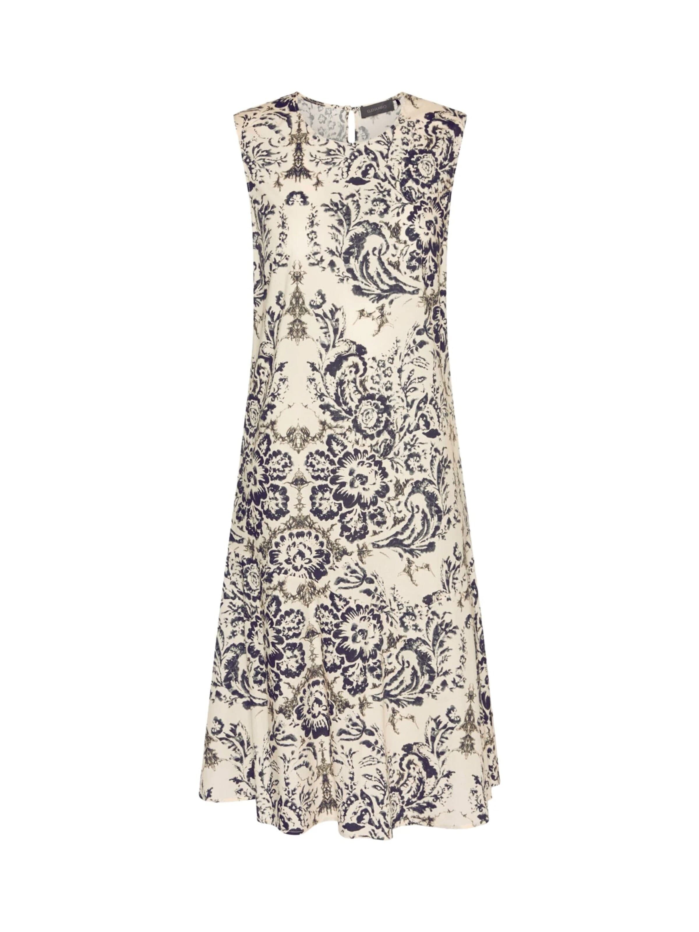 Elena Mirò Dress in Beige: front
