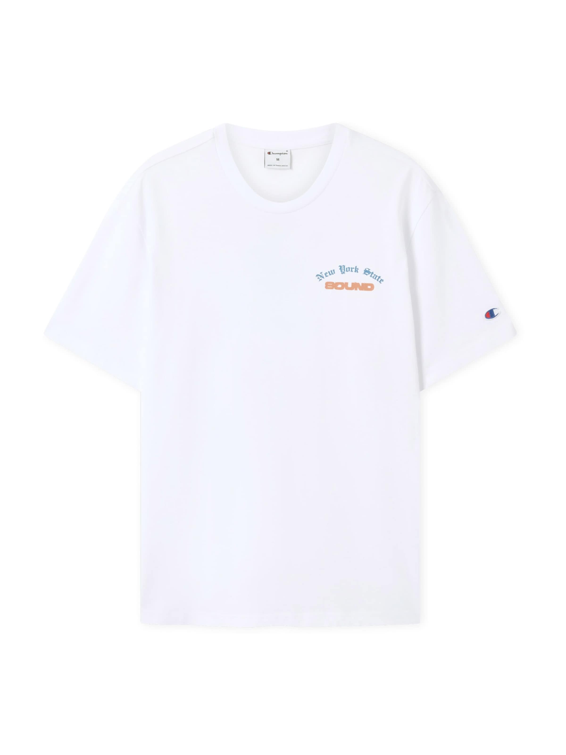 Champion Authentic Athletic Apparel Majica | bela barva: sprednja stran