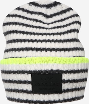 MADS NORGAARD COPENHAGEN Beanie 'Anju' in White