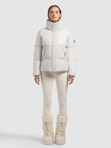 Veste d’hiver 'Nala' khujo en blanc