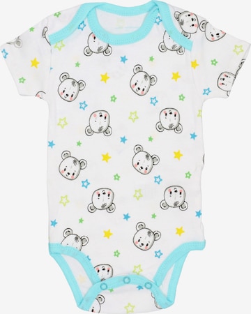Tutina / body per bambino 'Mini Möme' di E Plus M in bianco: frontale