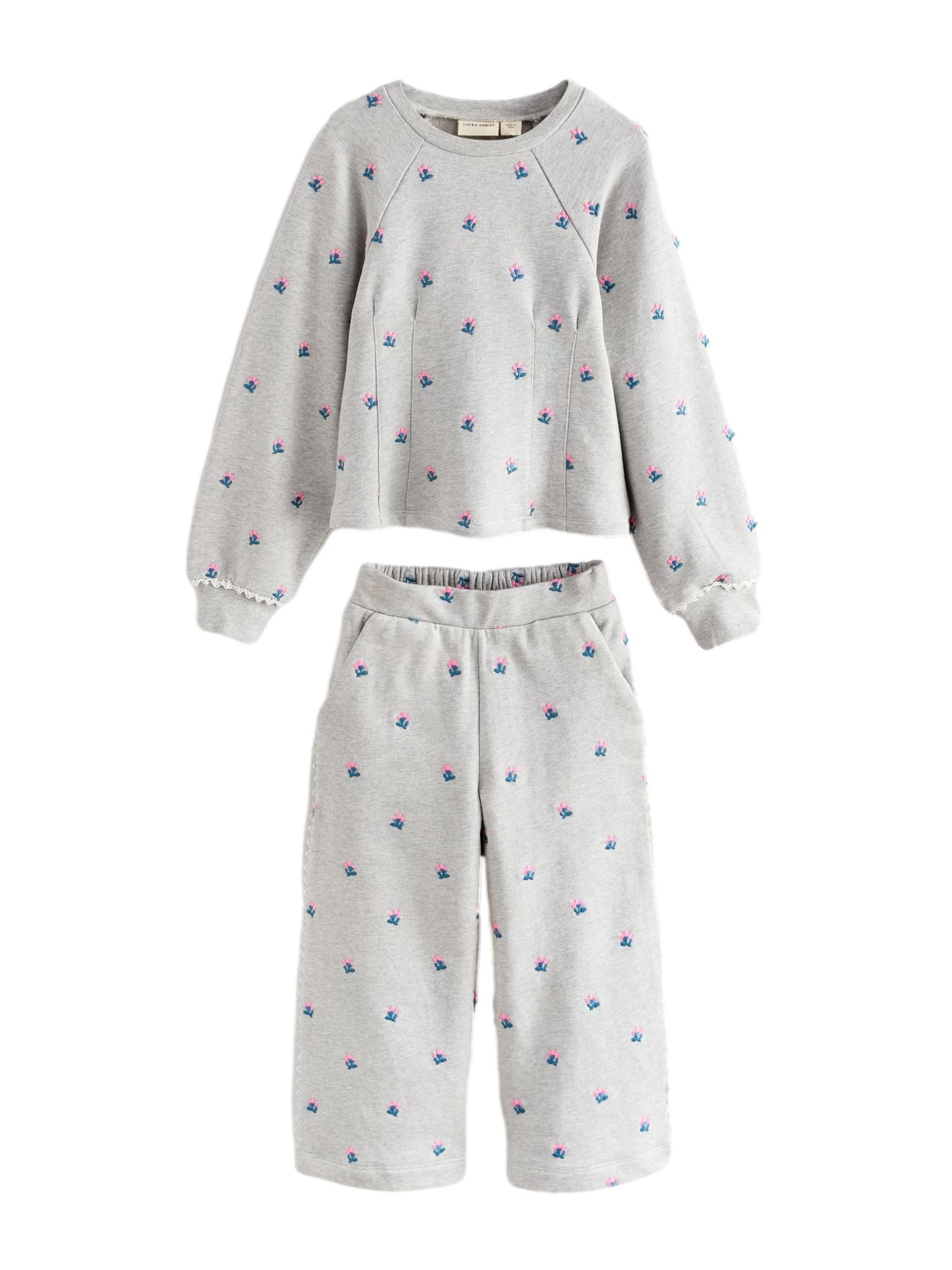 LAURA ASHLEY Set in Grijs: voorkant