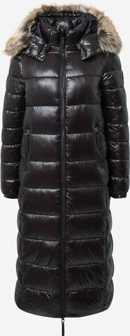 Superdry Winter Coat in Black: front