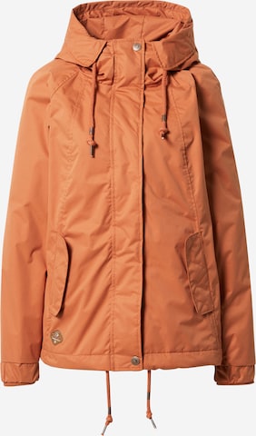 Ragwear Between-Season Jacket in Brown: front