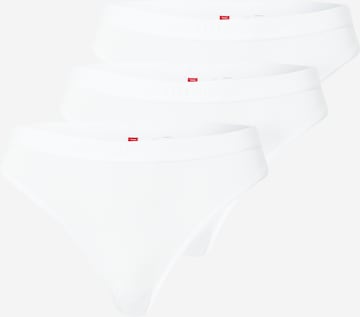 HUGO Red Slip in White: front