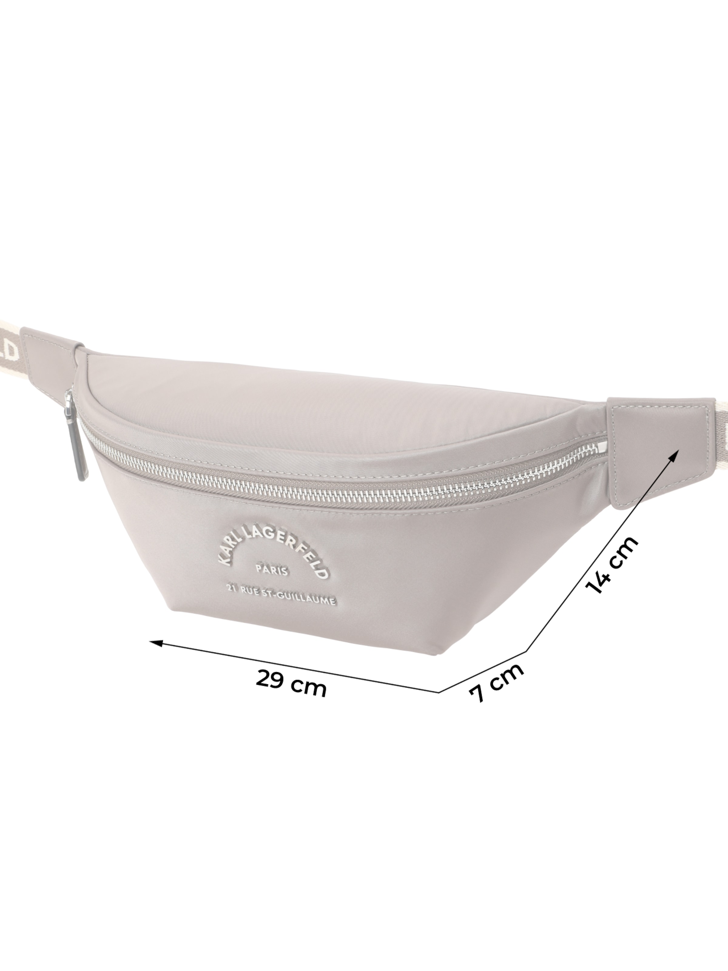 Sacs banane Karl Lagerfeld en gris