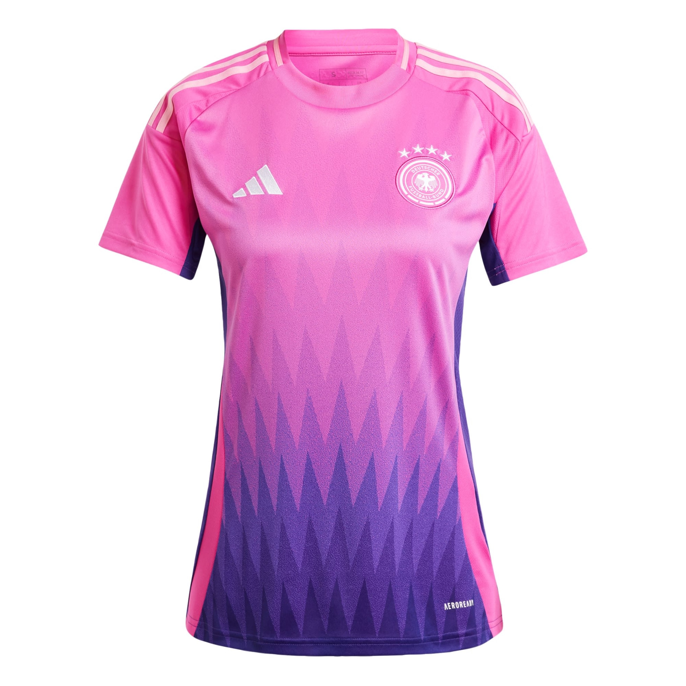 Maillot 'DFB 24' ADIDAS PERFORMANCE en rose : devant