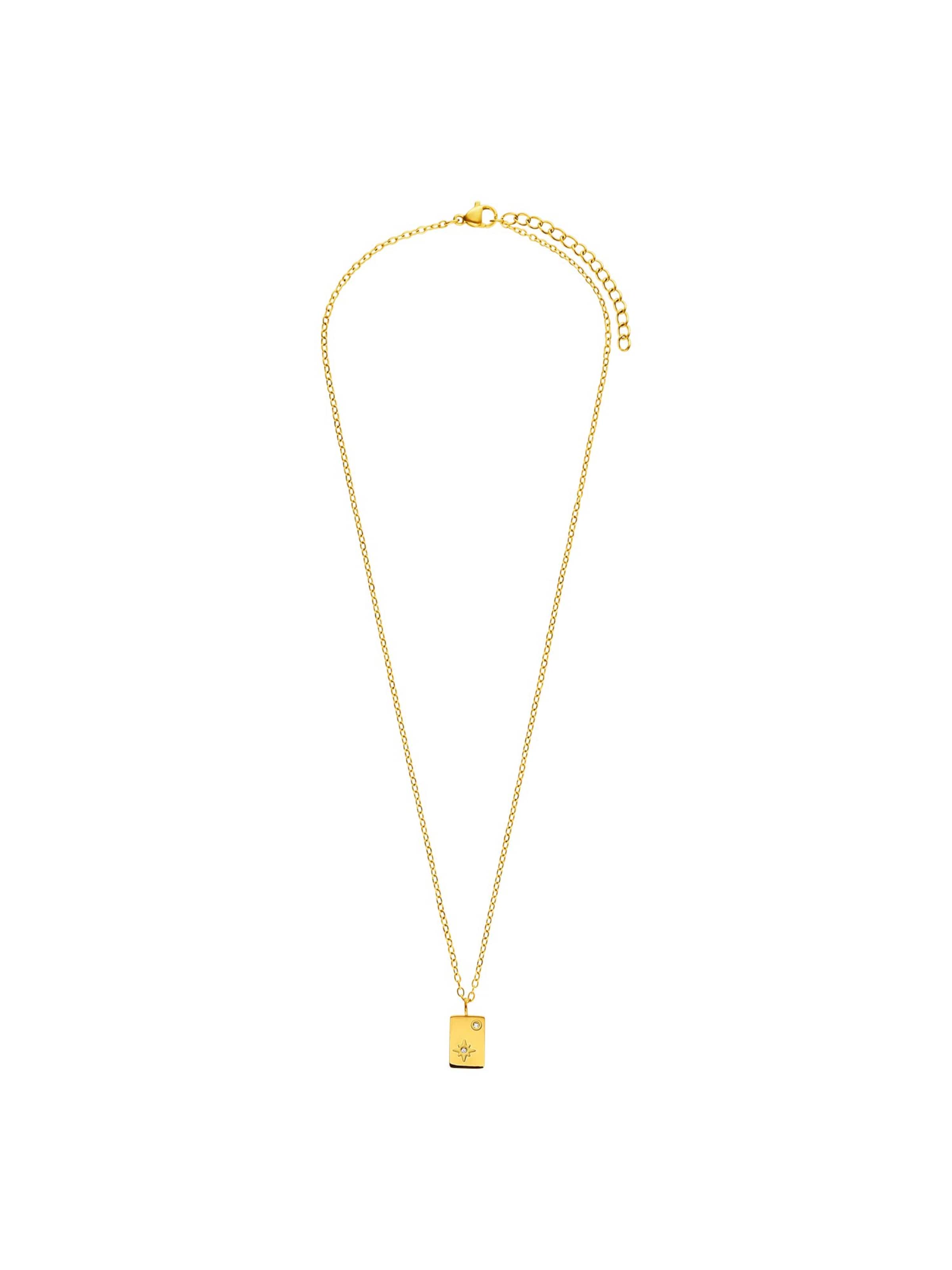 Lucardi Ketting in Goud: voorkant