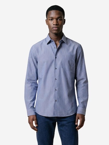 ARMANI EXCHANGE - Ajuste regular Camisa 'XM002113 AF22549' en azul