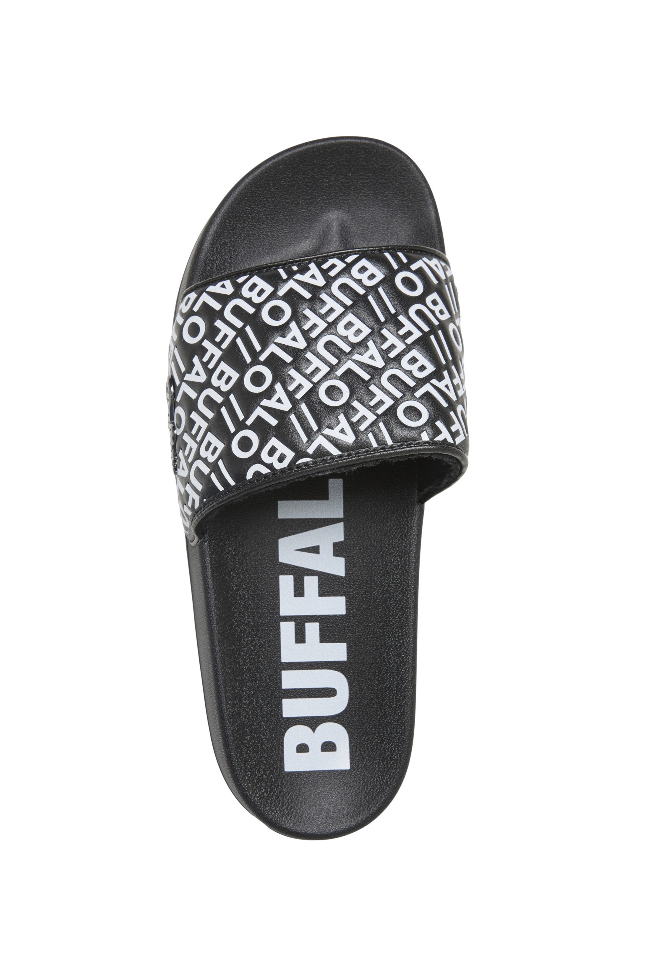 BUFFALO Pantofle 'Playa' – černá