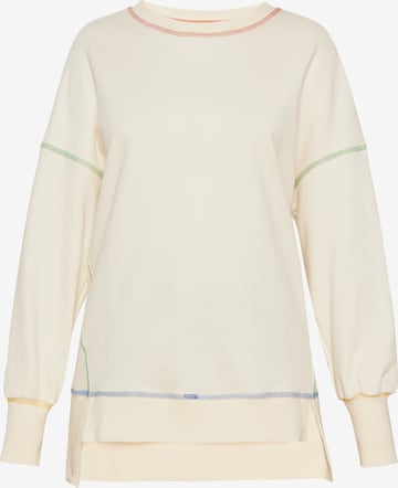 usha BLUE LABEL Collegepaita värissä beige: etupuoli