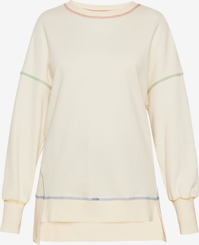 Bluză de molton SANIKA pe bej deschis / albastru / galben / verde / roșu, Vizualizare produs