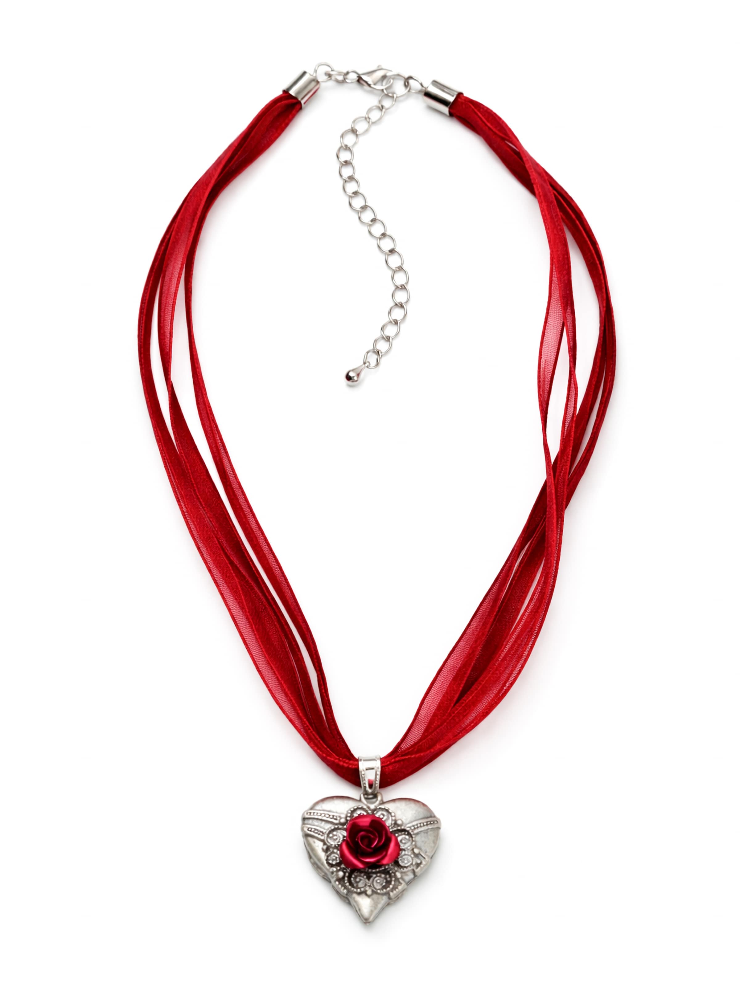 Allgäu Rebell Kette 'Gerda'‌‌‌‌‌‌ in Rot: Vorderseite