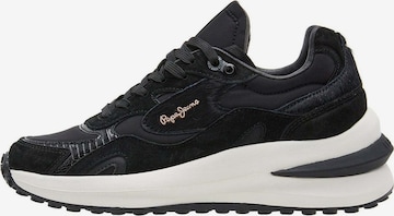 Pepe Jeans Sneaker 'WINSLOW FIERCE W' in Schwarz: Vorderseite