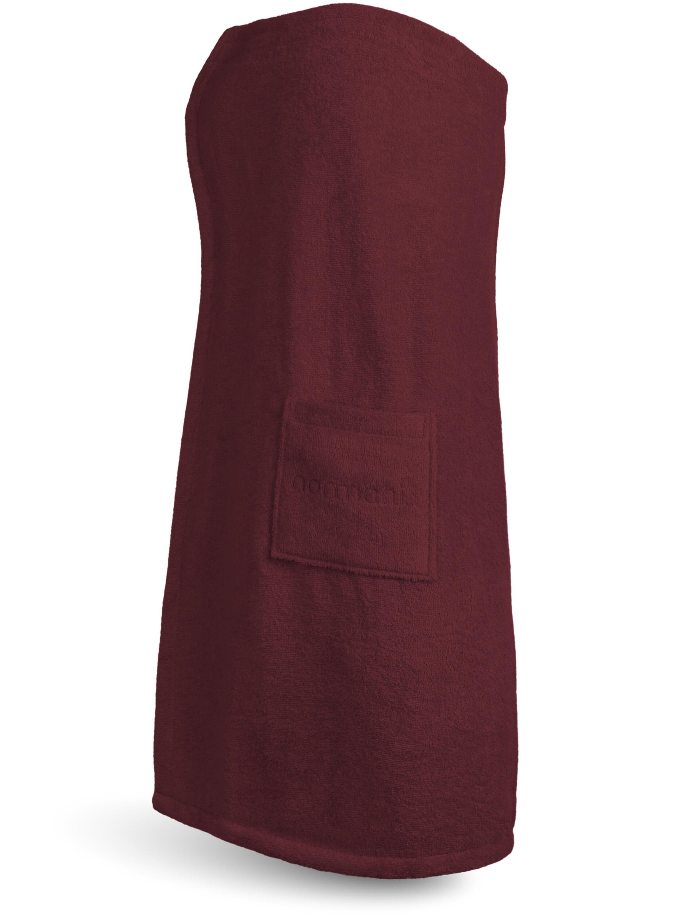 normani Badjas kort 'Mardin' in Rood