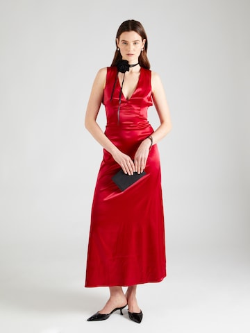 Skirt & Stiletto Evening Dress 'Melissa' in Red