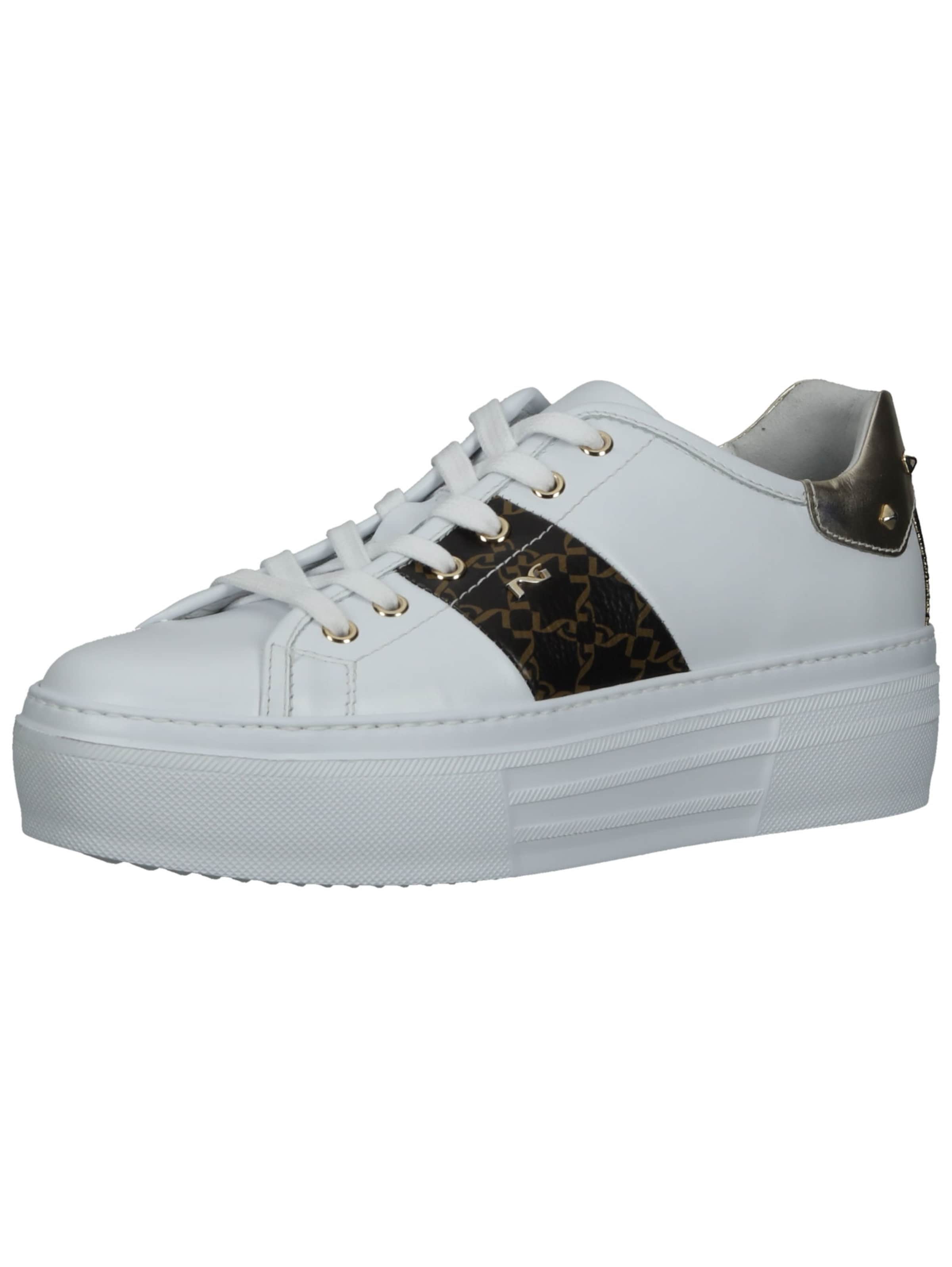 Nero Giardini Sneakers laag in Wit: voorkant