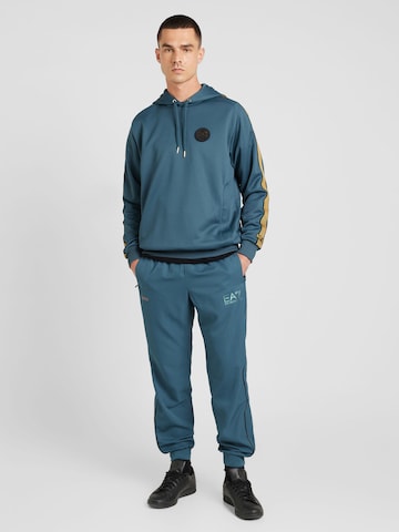 EA7 Emporio Armani Mikina - Modrá