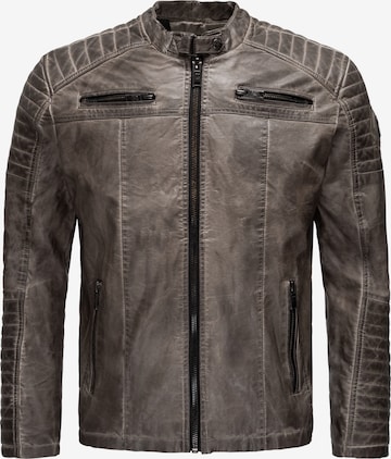 Redbridge Between-Season Jacket in Grey: front