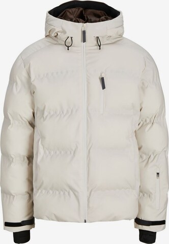 Veste d’hiver JACK & JONES en gris : devant