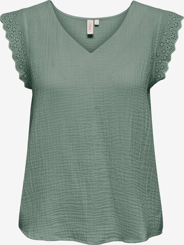 ONLY Blouse 'THYRA' in Groen: voorkant