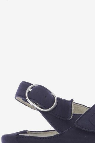 WALDLÄUFER Sandals & High-Heeled Sandals in 37,5 in Blue