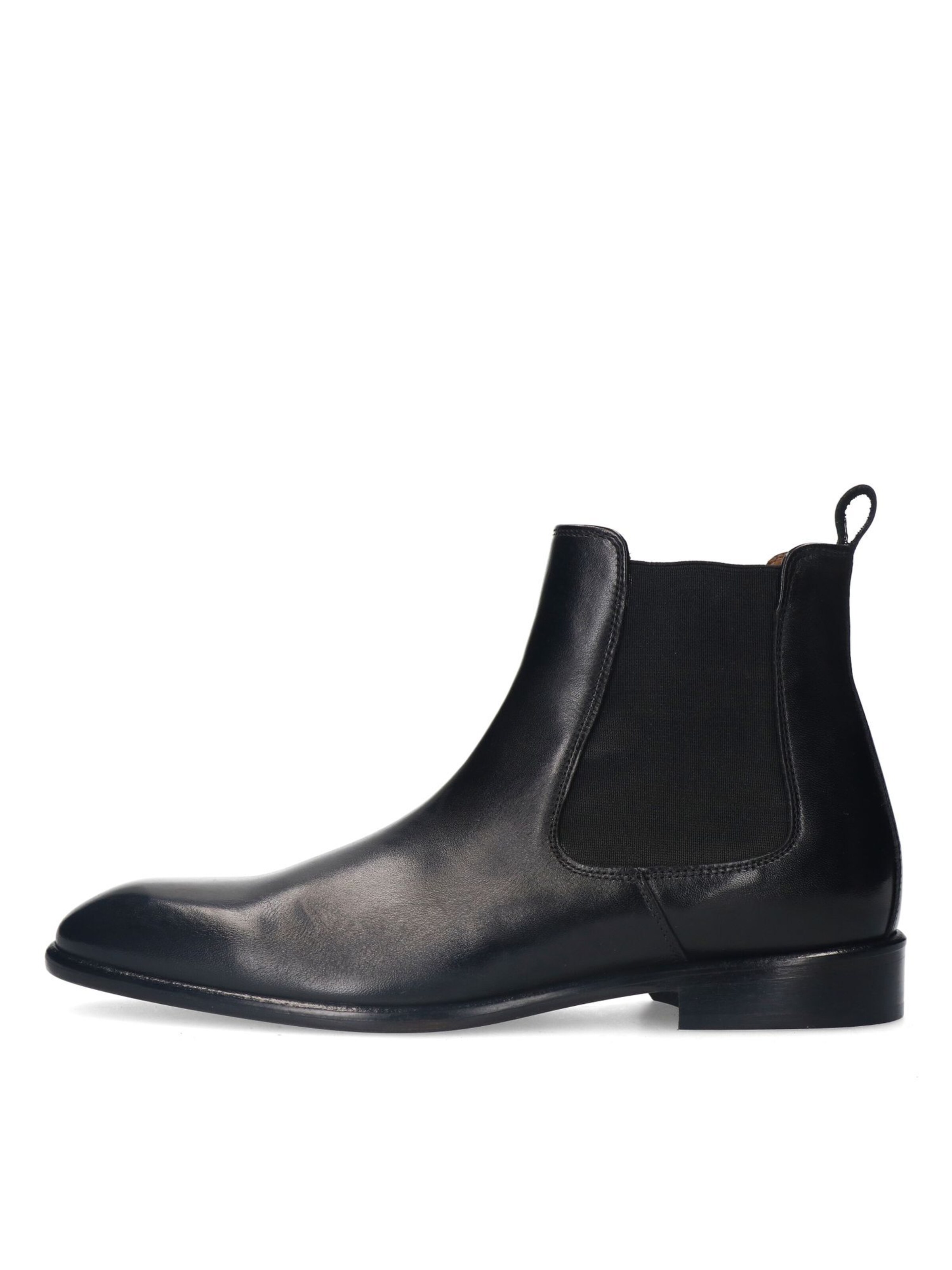 MANFIELD Chelsea Boots in Schwarz