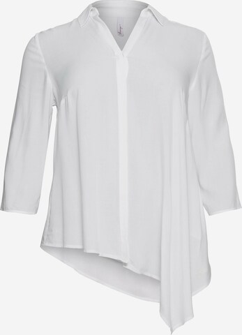 SHEEGO Blouse in White: front