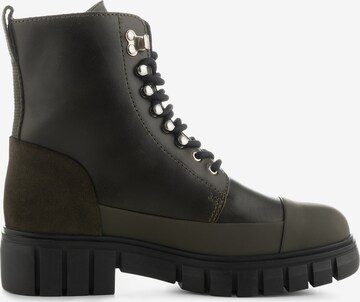 Shoe The Bear Lace-Up Ankle Boots 'REBEL' in Green