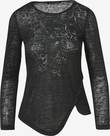 T-shirt KOROSHI en noir : devant