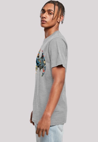 T-Shirt 'Batman Comic Book' F4NT4STIC en gris