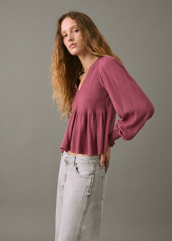 MANGO TEEN Bluse 'Becca' in Rot