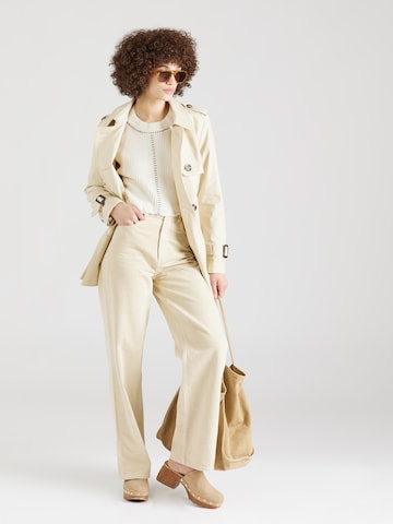 ESPRIT Overgangsfrakke i beige