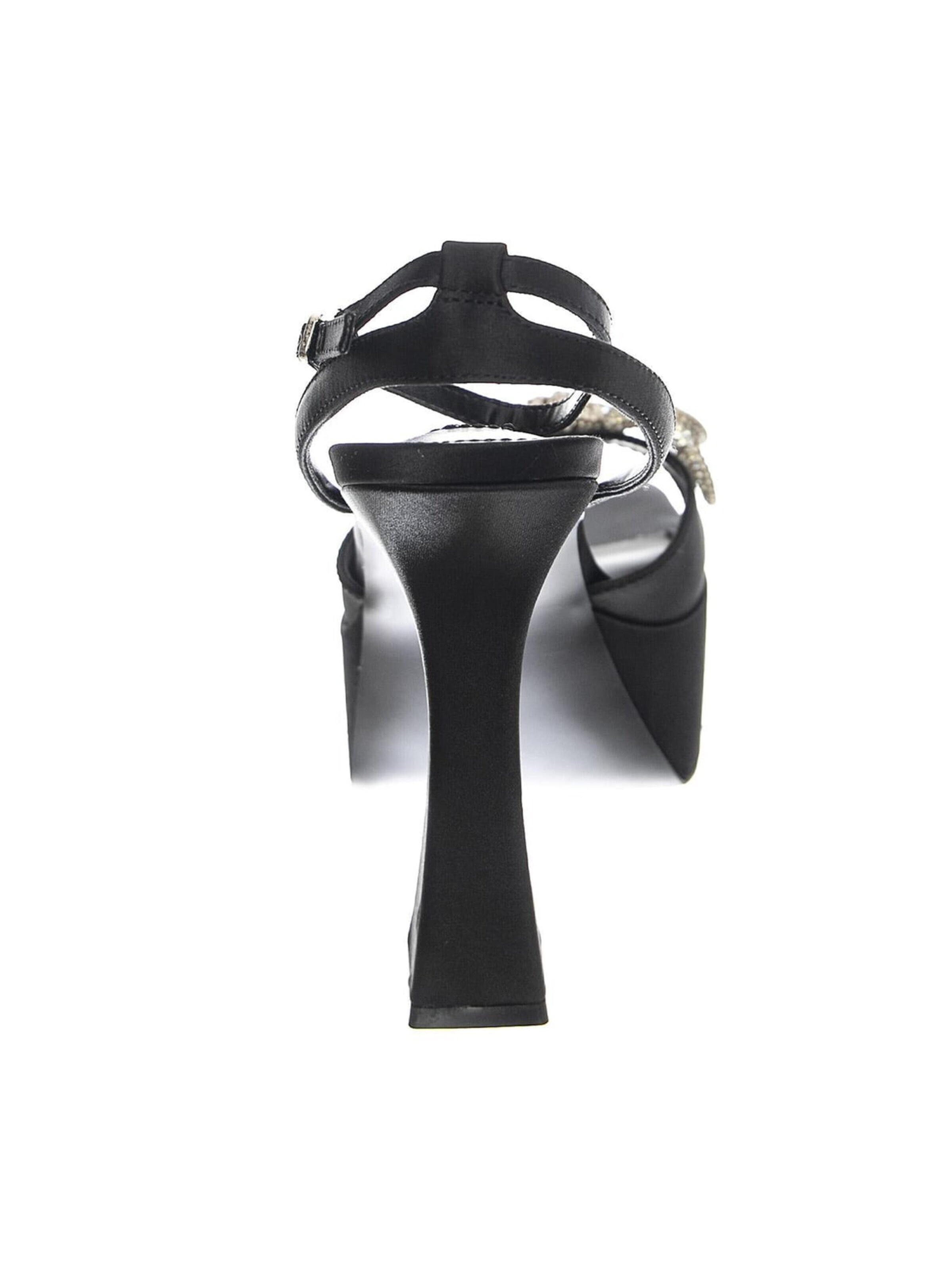 Sandalo 'W' Darla Black Satin Sandals' di STEVE MADDEN in nero