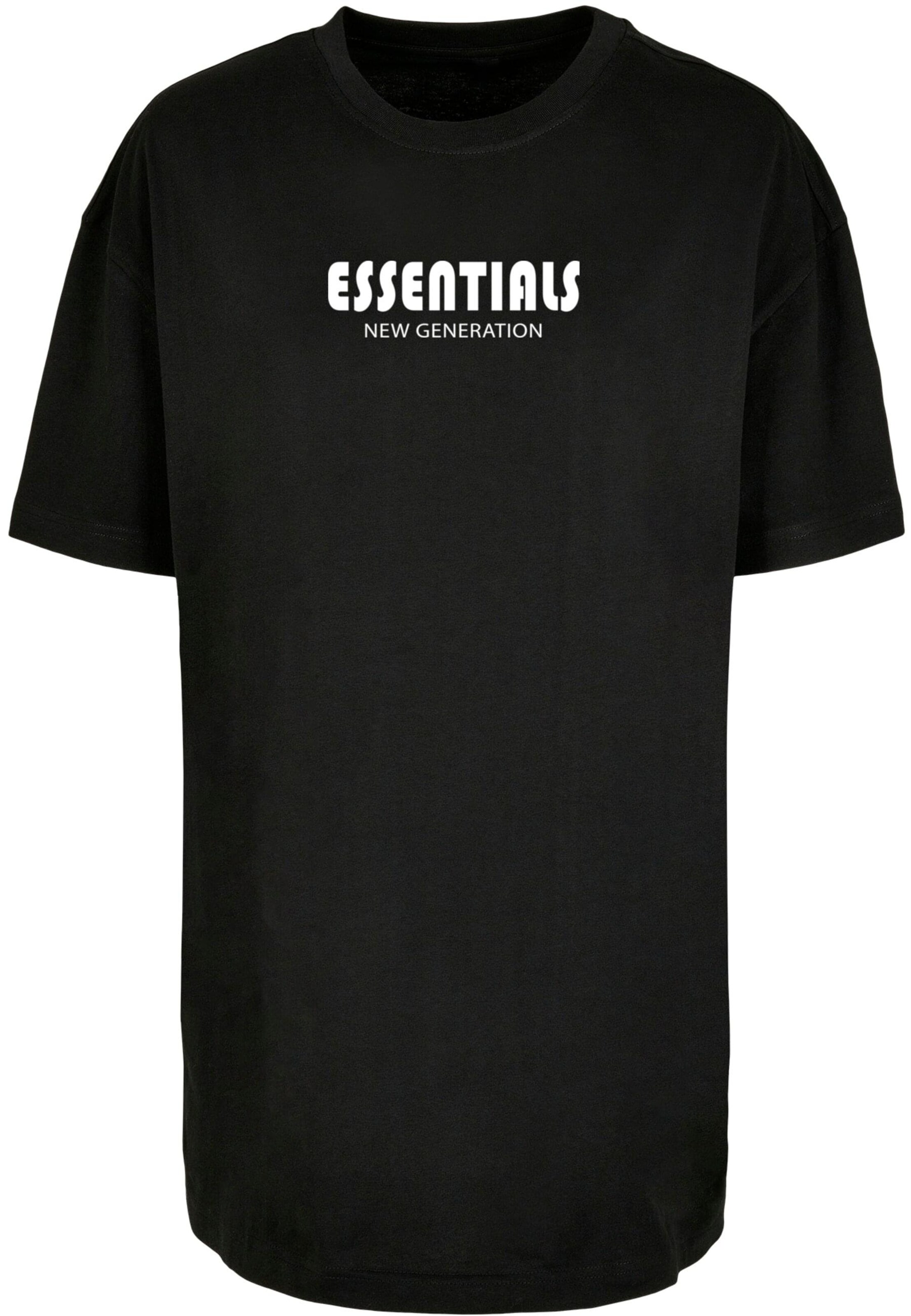 Merchcode Shirt 'Essentials New Generation' in Black: front