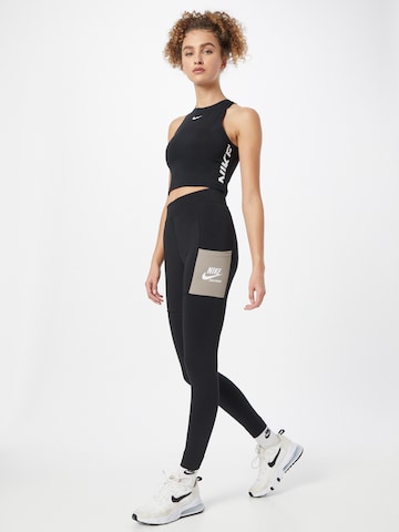 Nike Sportswear Skinny Legíny – černá