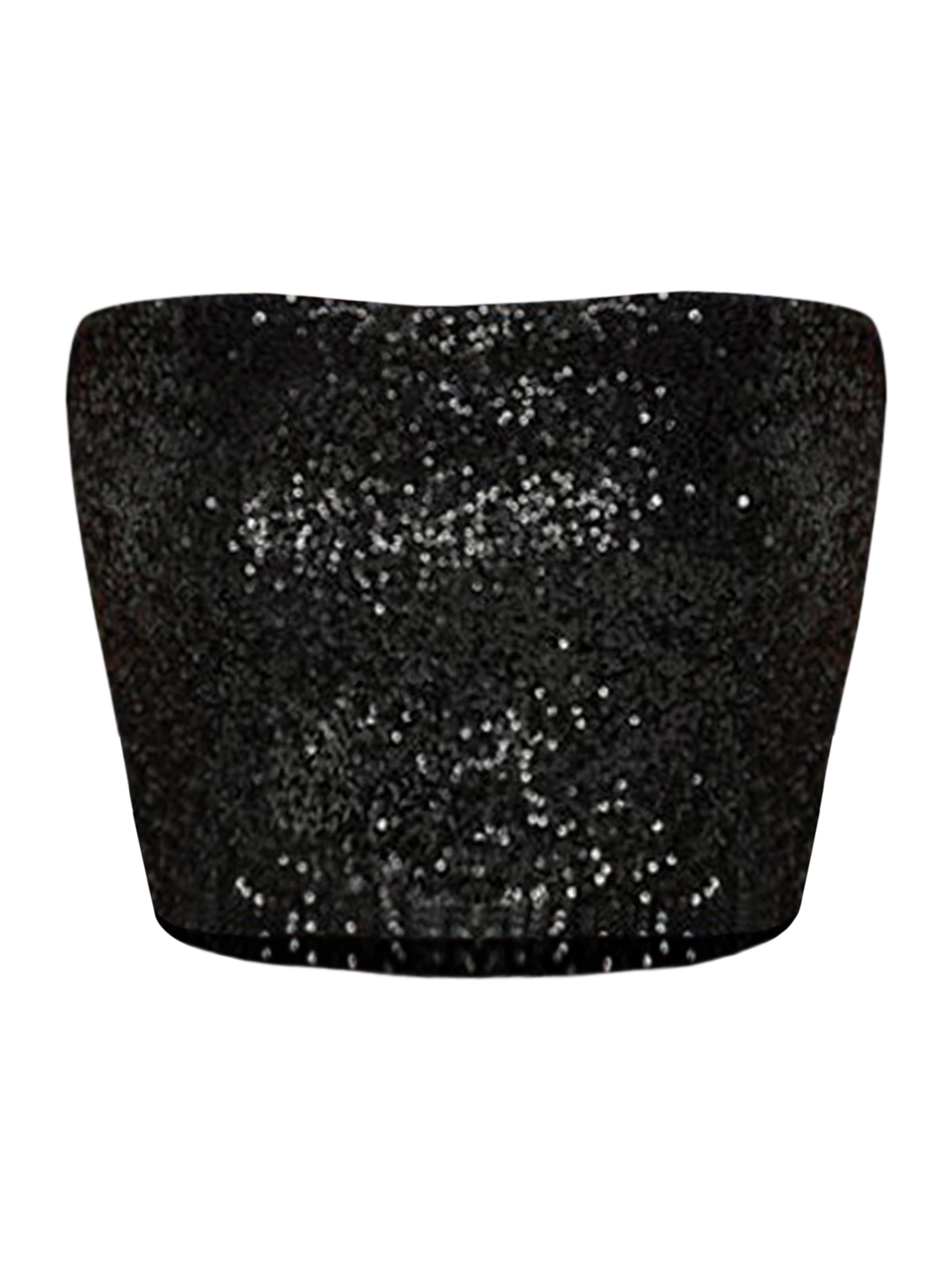 No Matter What Top in Black: front