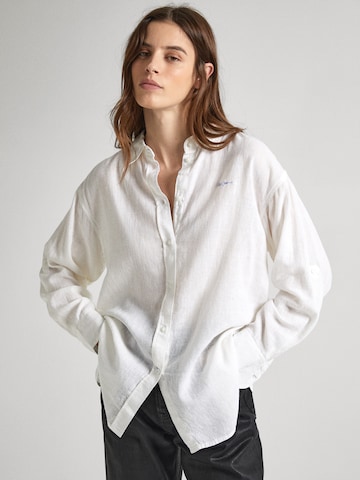 Camicia da donna 'PHILLY' di Pepe Jeans in bianco: frontale
