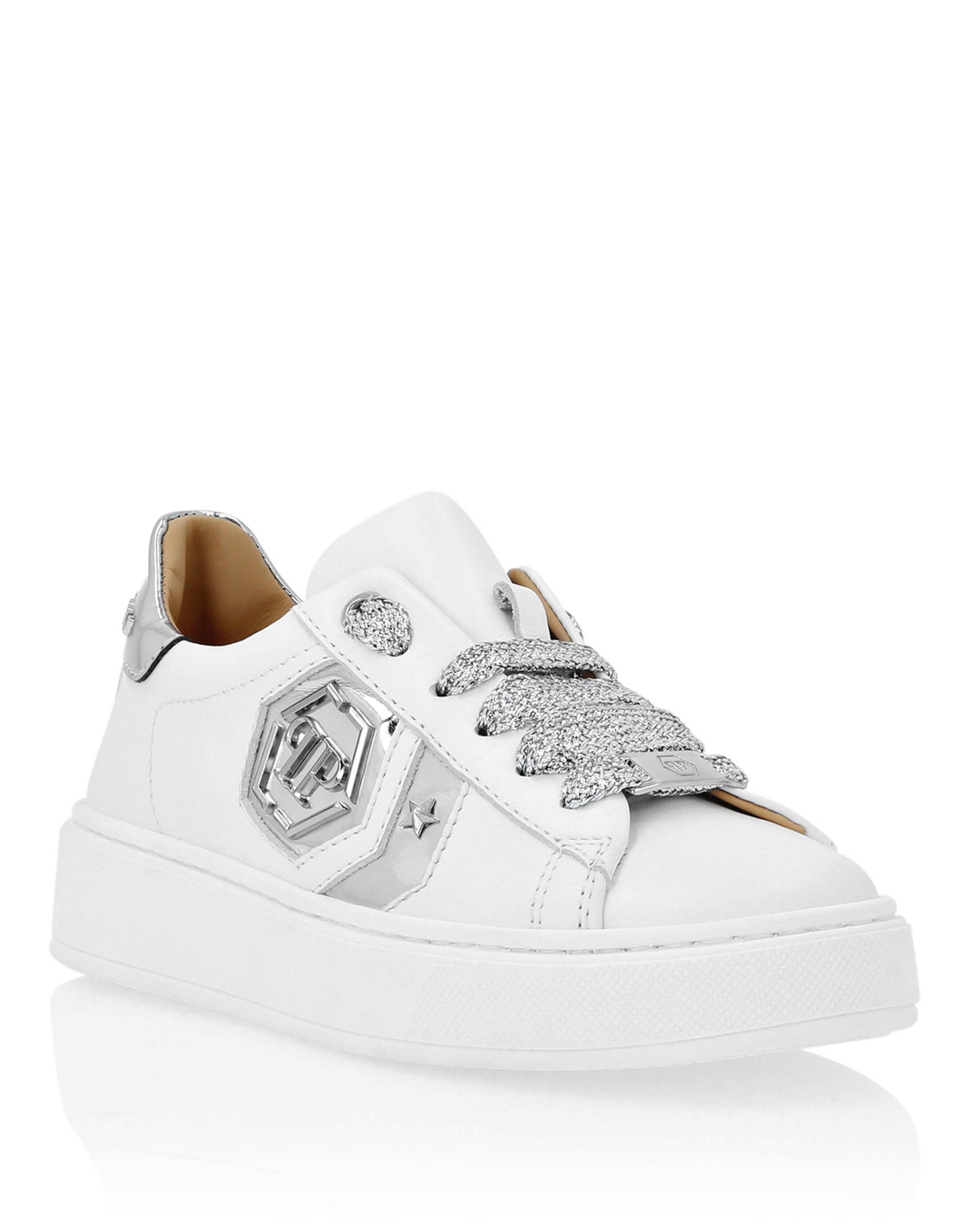 Philipp Plein Sneakers 'Hexagon' in Wit