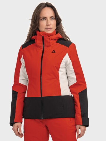 Schöffel Outdoor jacket 'Zandwel' in Red: front