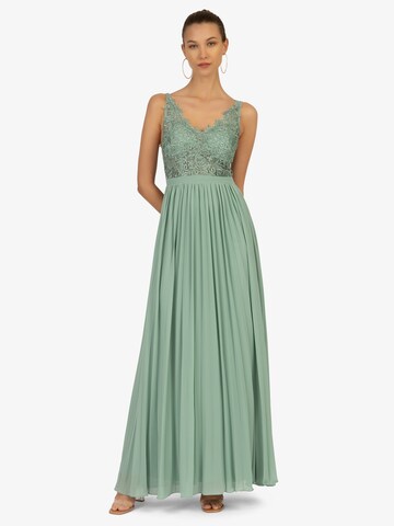 Kraimod Evening Dress in Green: front