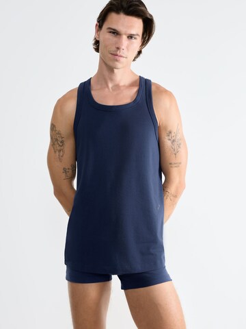 SLOGGI - Camisola interior em azul: frente