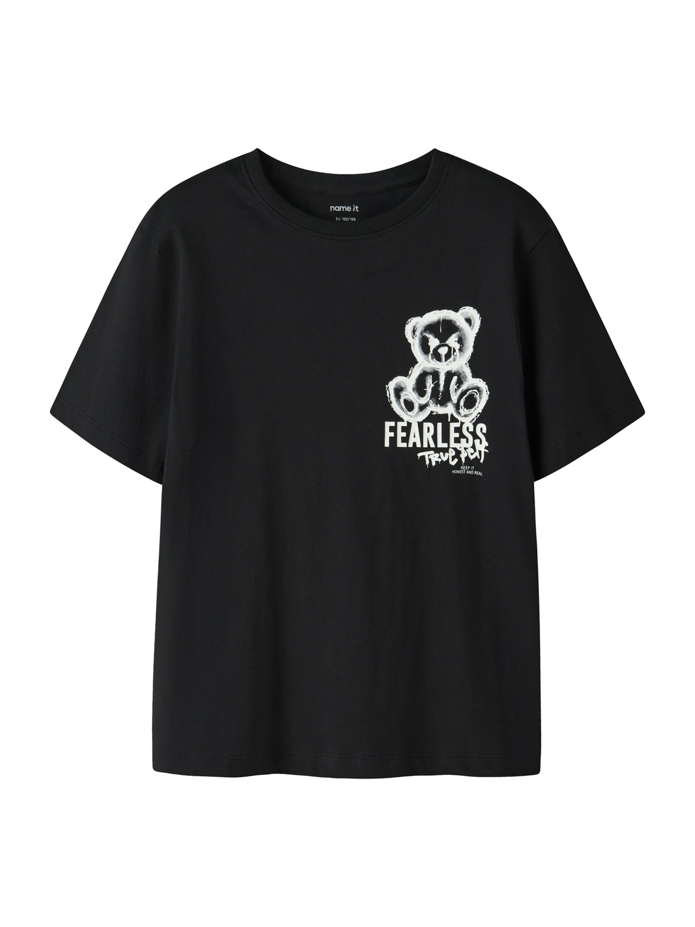 NAME IT Póló 'NKMDIPO' - fekete: elől