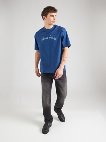 Calvin Klein Jeans Shirt in Blue: front