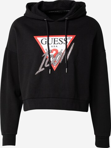 GUESS Sweatshirt in Black: front