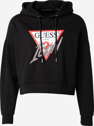 GUESS Sweatshirt in Red / Black / White, Item view