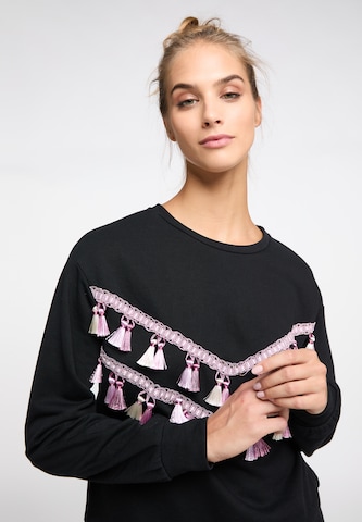 IZIA Sweatshirt in Zwart