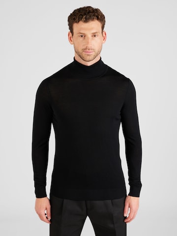 bugatti Sweater in Black: front