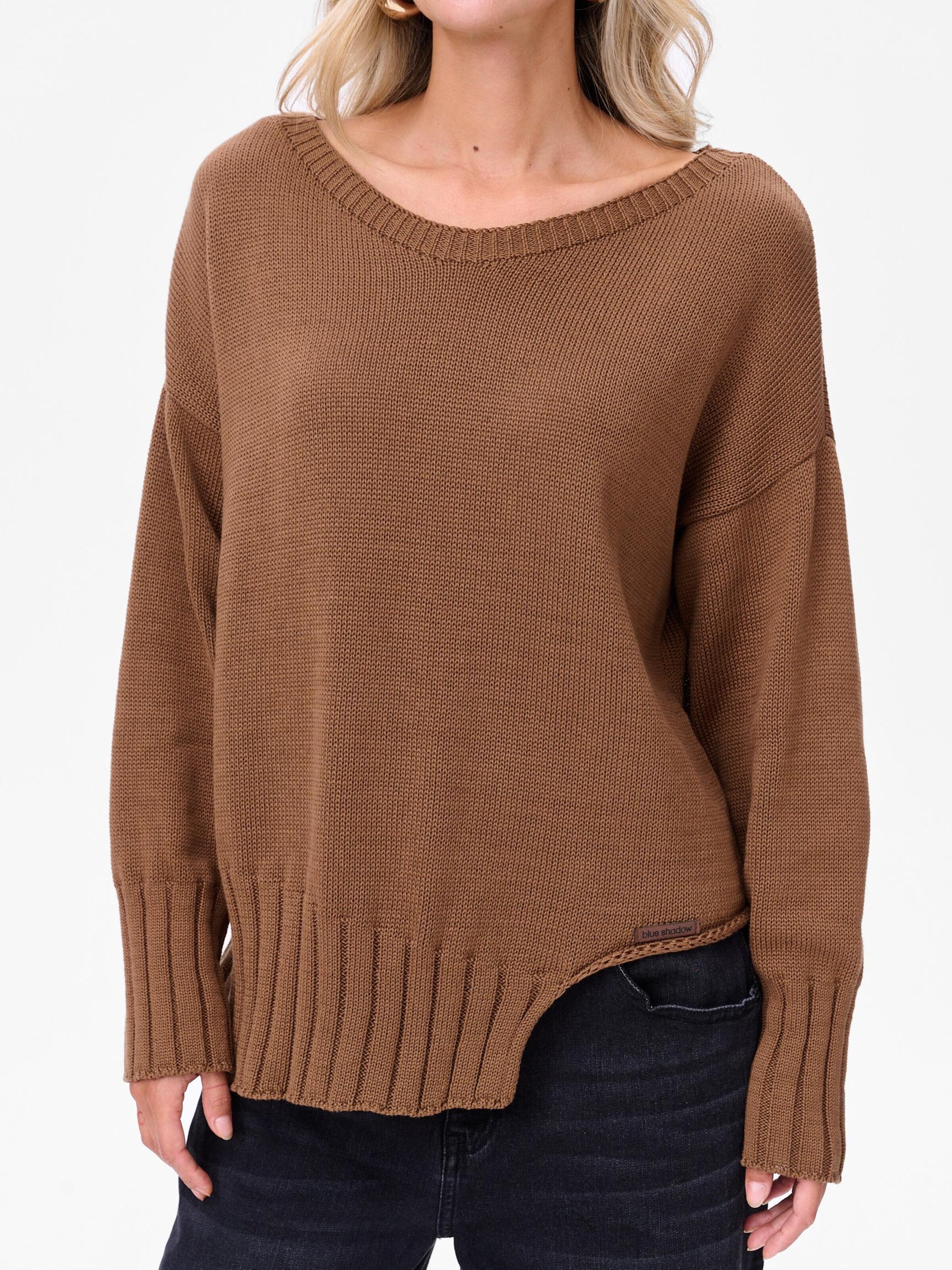Blue Shadow Pullover‌‌‌‌‌ in Braun